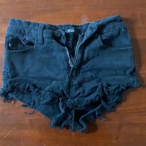 Black shorts